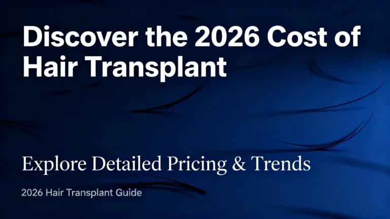 Discover The 2026 Cost Of Hair Transplant