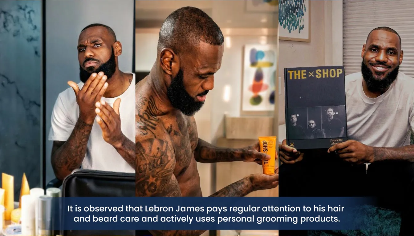 Lebron James Hair And Beard Grooming Routine And Maintenance Products