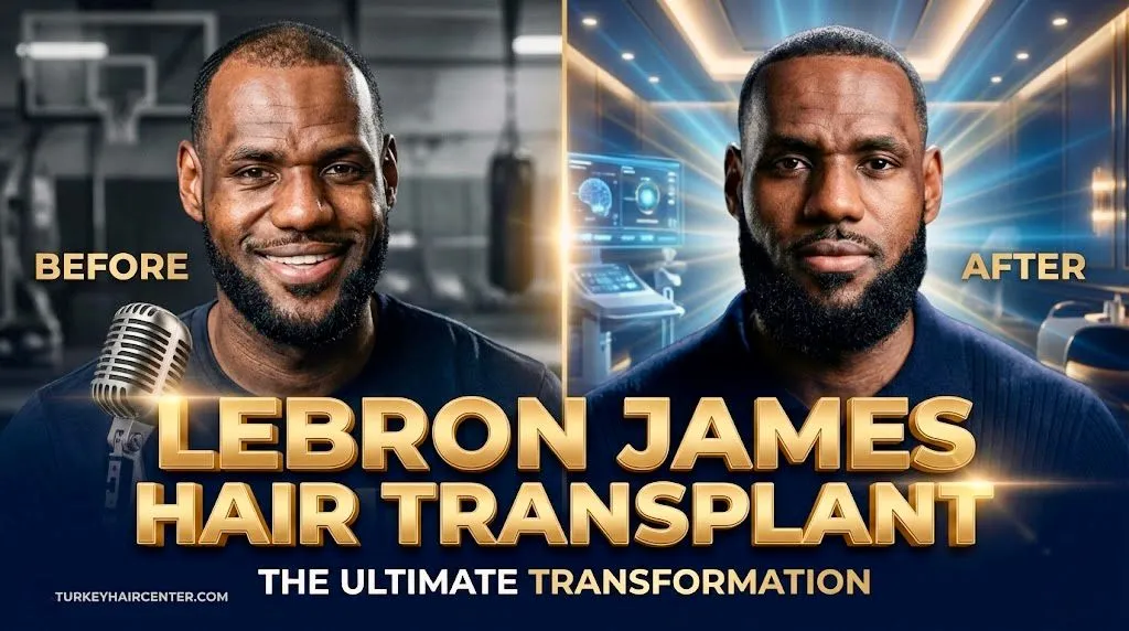 On Court Comparison Of Lebron James Hairline Before And After Hair Restoration