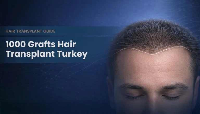 1000 Grafts Hair Transplant Turkey