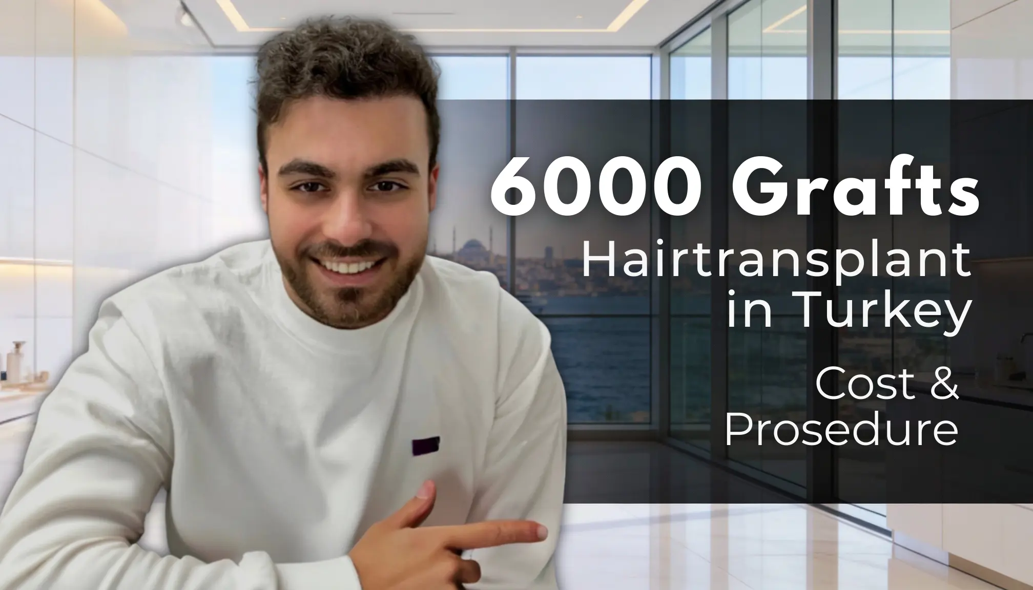 6000 Grafts Hair Transplant Turkey