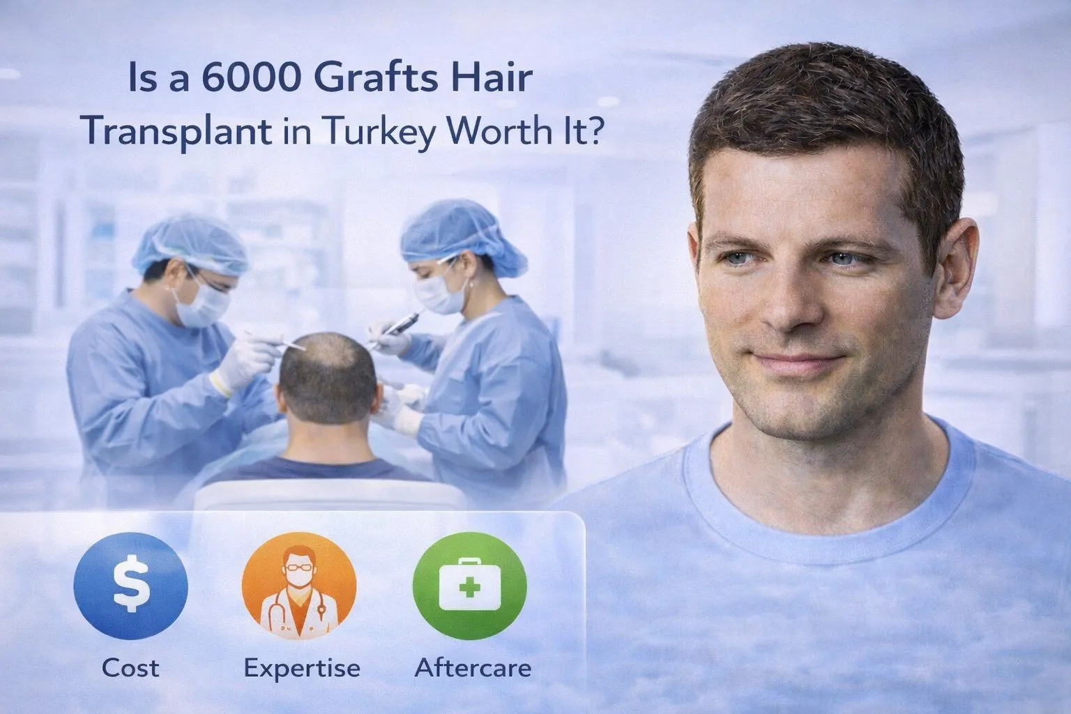 A 6000 Grafts Hair Transplant In Turkey Worth It